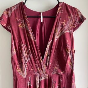 FP Printed Retro Midi Dress